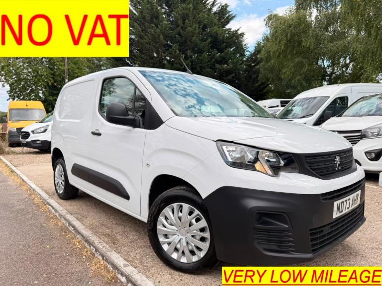 2023 Peugeot Partner 1000 1.5 BlueHDi 100 Premium + Professional (NO VAT) PANEL VAN Diesel Manual