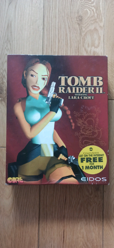 TOMB RAIDER 2 - PC BIG BOX GAME LIKE NEW £20