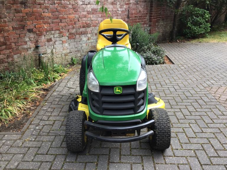 John Deere tractor mower