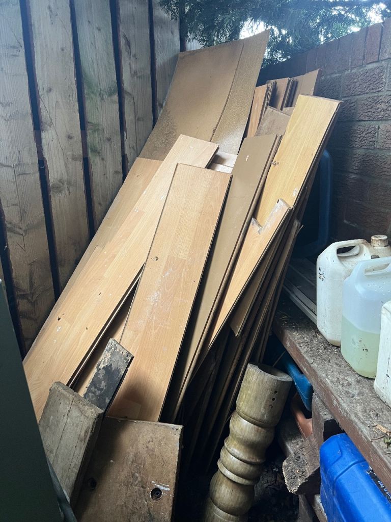 Wood scrap for fuel 