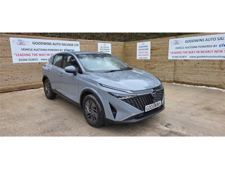 2024 NISSAN QASHQAI DIG-T ACENTA PREMIUM 1.3T HYRBID UNRECORDED SALVAGE