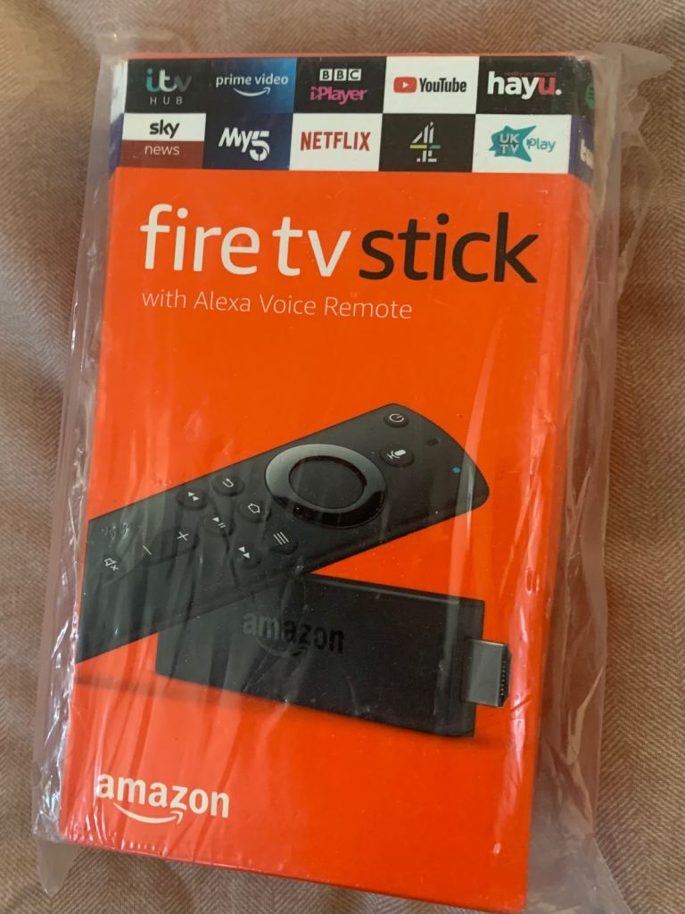 Amazon Fire TV Stick with Alexa Voice Remote – Brand New