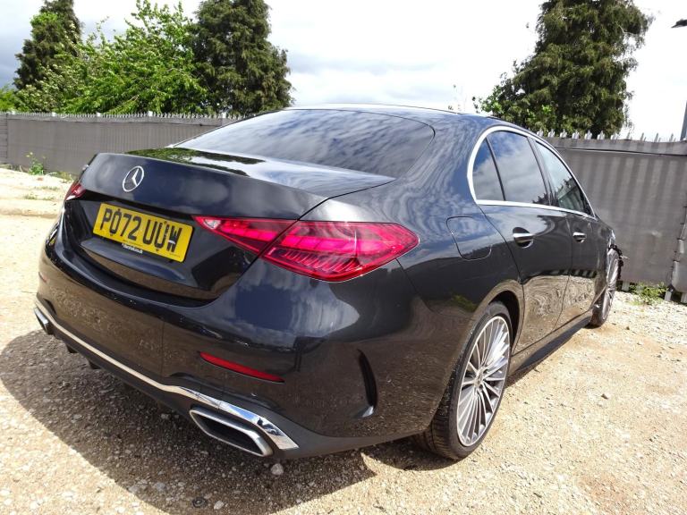 2022 72 REG MERCEDES BENZ C CLASS C200 AMG LINE PREMIUM AUTO DAMAGED SALVAGE