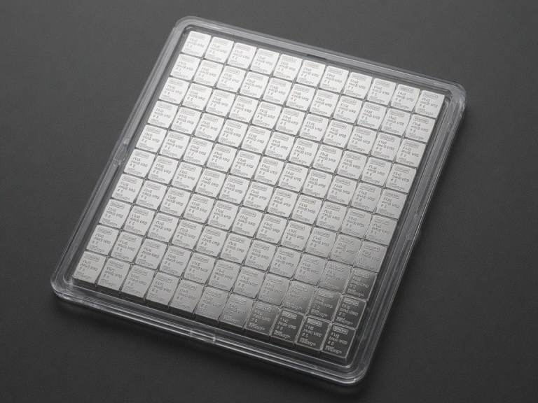 Valcambi Suisse Silver CombiBar 100 x 1g .999 Fine