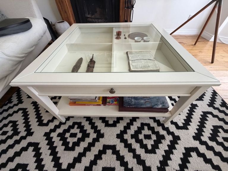 IKEA Liatorp Square Coffee Table 93x93cms (glass top)