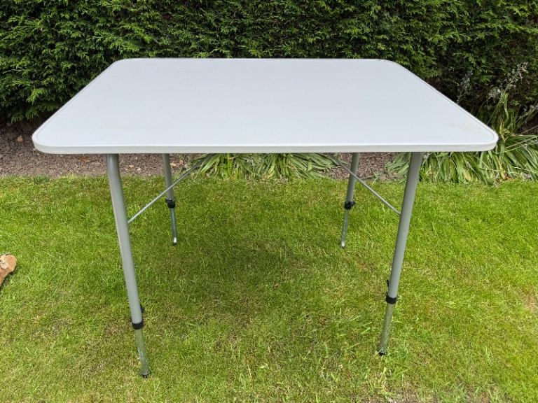 Caravan Folding Table Adjustable Legs