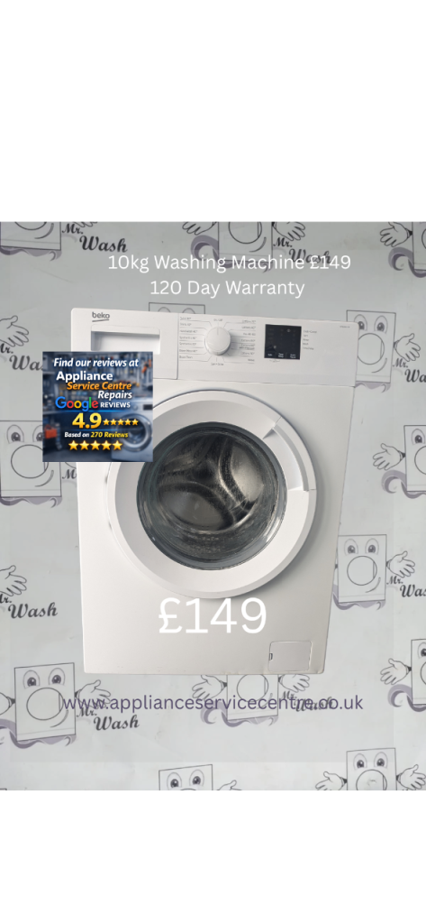 🧺 Washing Machines – Fully Tested, Delivered & Installed