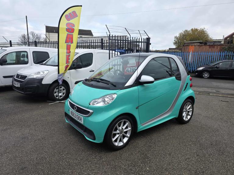 2013 smart fortwo Passion mhd 2dr Softouch Auto [2010] COUPE Petrol Automatic