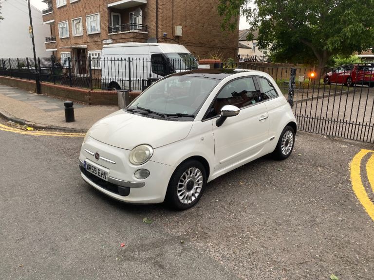 Fiat, 500, Hatchback, 2009, Manual, 1242 (cc), 3 doors