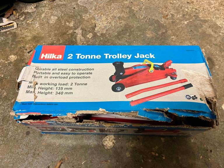 Hilka 2 Tonne Lightweight Trolley Jack