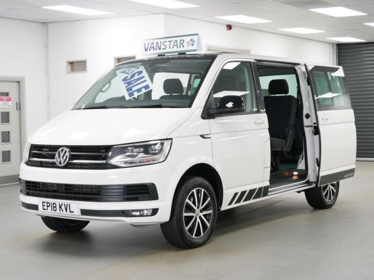 2018 VW TRANSPORTER T30 2.0 TDI 150 BHP BMT DSG AUTO KOMBI 5 SEATER ( NO VAT ! )