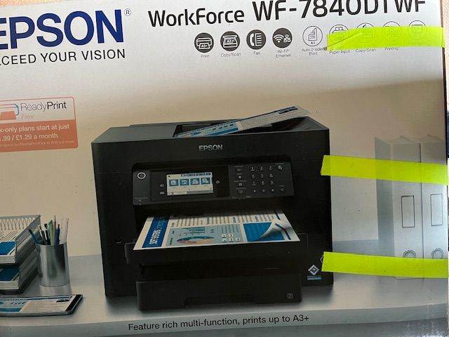 Epson WorkForce WF-7840DTWF A3+ Multifunction Wireless Inkjet printer 