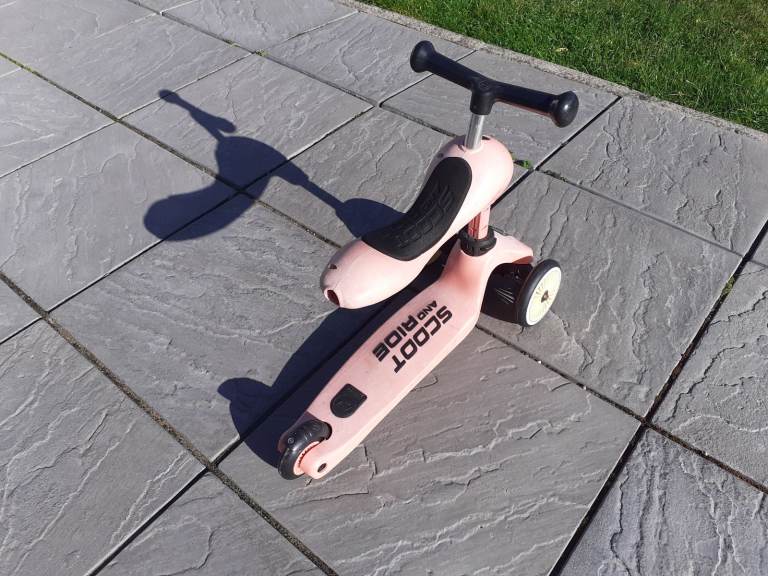 Kids scoot and ride