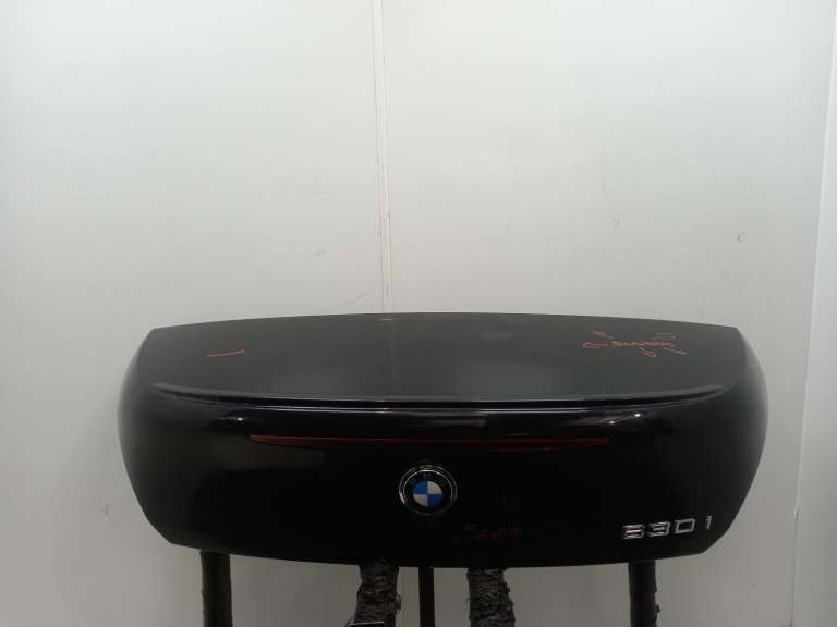 Bmw 6 Series Boot Lid Tailgate 2003-2011 2 Door Convertible Black Sapphire Metal