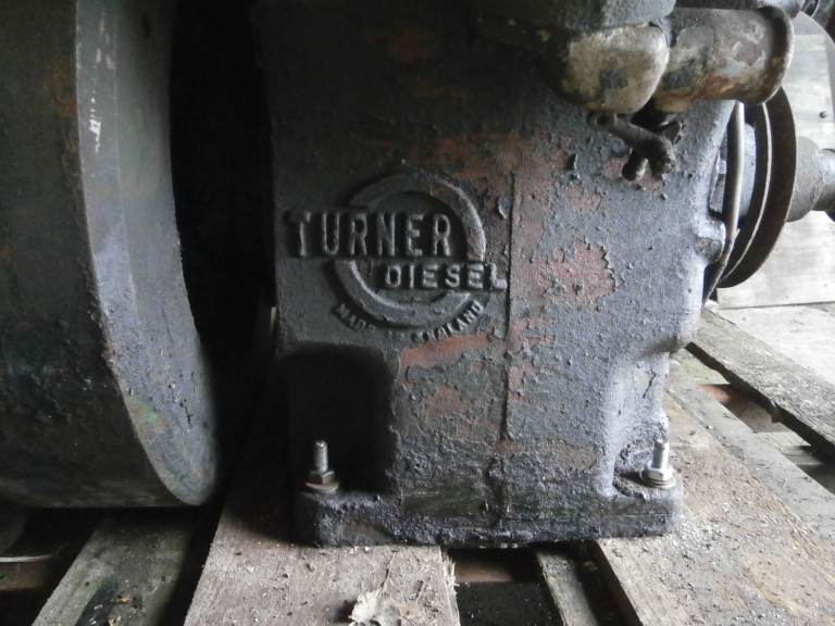 1947 Turner 2V95 diesel engine