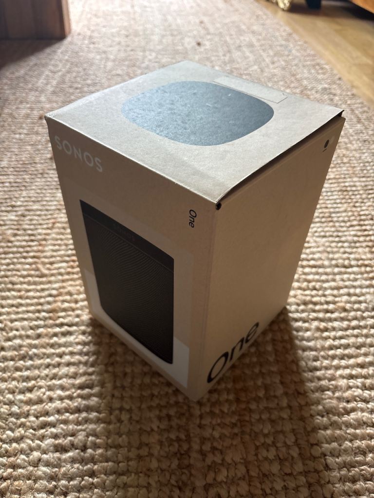 Sonos One Smart Speaker – Brand New, Black