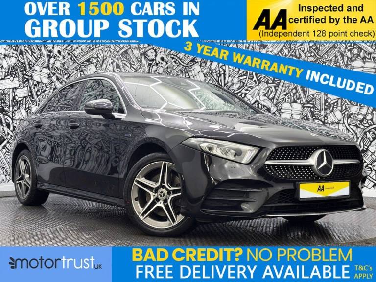 2020 Mercedes-Benz A-Class 1.3 A250e 15.6kWh AMG Line Saloon 4dr Petrol Plug-in Hybrid 8G-DCT Eur...
