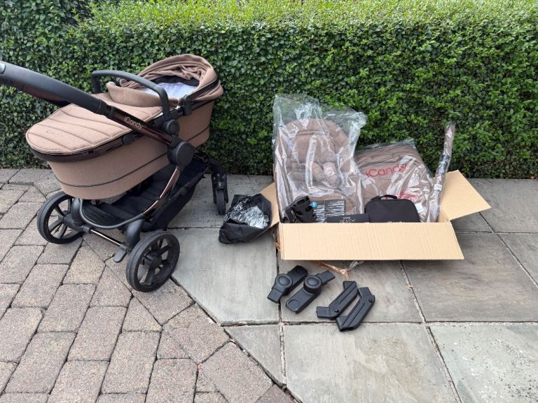 Peach 7 Coco Pushchair & carrycot - Complete bundle 