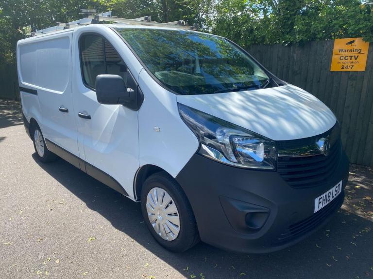 2018 Vauxhall Vivaro 1.6 CDTi 2900 L1 H1 Euro 6 (s/s) 5dr PANEL VAN Diesel Manual