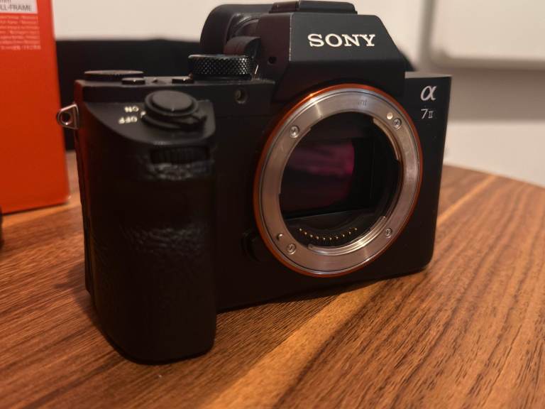 Sony A7 ii Full Frame Mirrorless Camera & FE 50mm F1.8 lens
