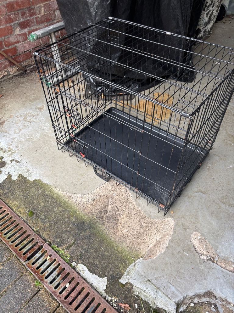 Large dog cage