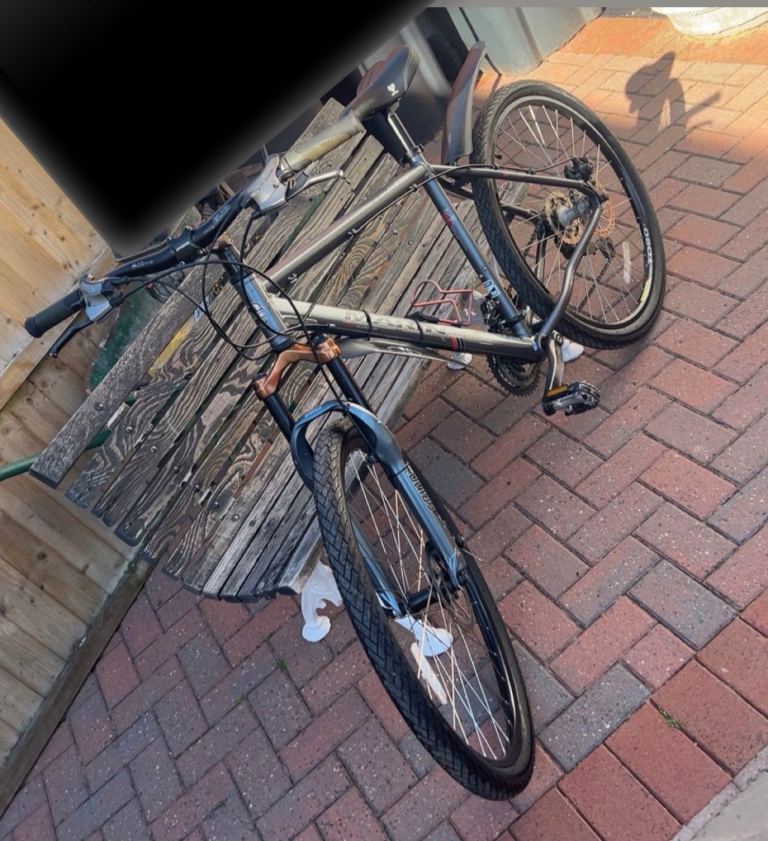 Used Mountain Bike – Grey, Fair Condition