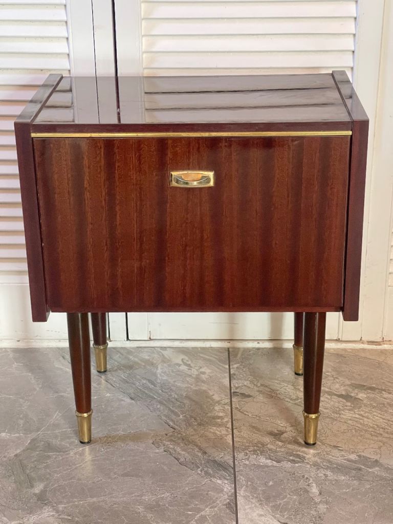 Retro mid century Danish bedside
