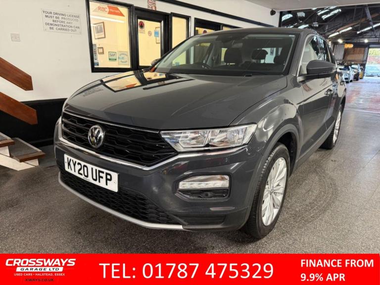 2020 Volkswagen T-Roc 1.0 TSI GPF SE SUV 5dr Petrol Manual Euro 6 (s/s) (115 ps) Carplay, Reverse...
