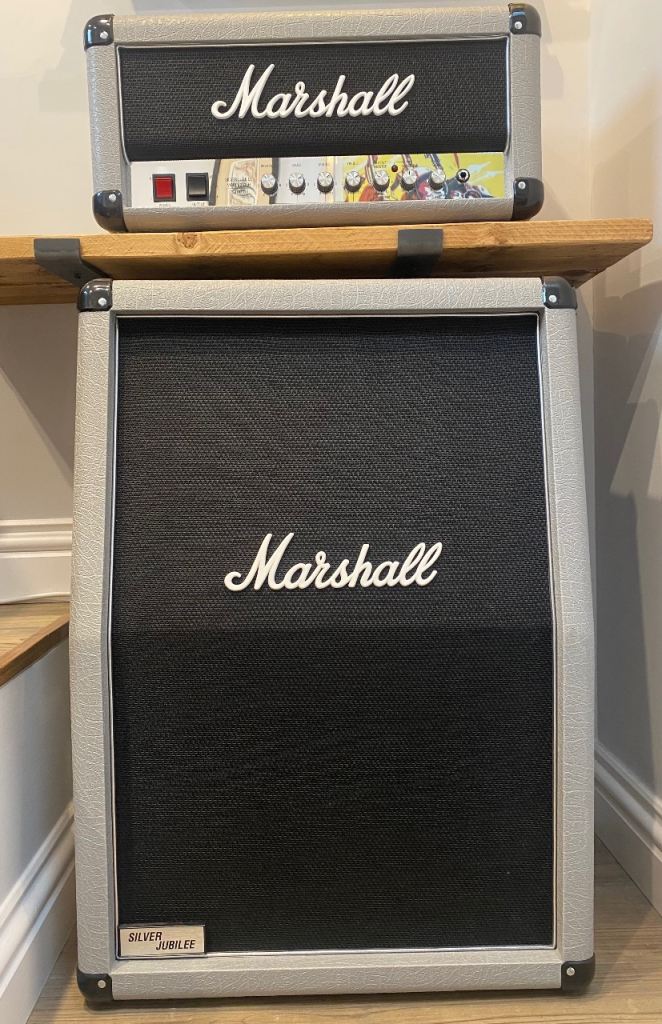 Marshall Studio Silver Jubilee Head and matching cabinet