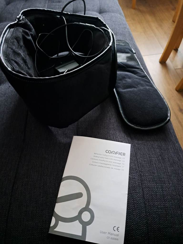 Comfier heated belt with massage