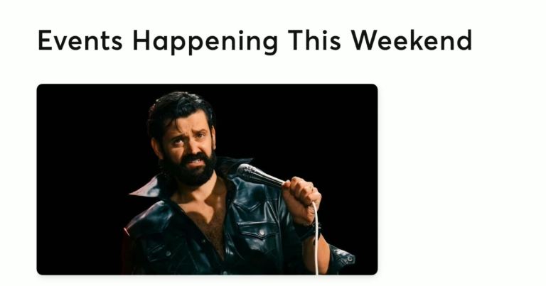 Events Happening This Weekend – Various Tickets