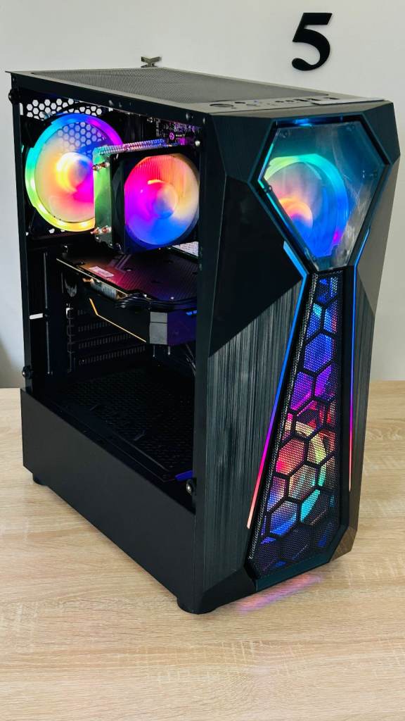 Gaming PC AMD Ryzen 7 | ASUS TUF GTX 1650 4GB D6 | 16GB RAM + 512 SSD | Windows 11