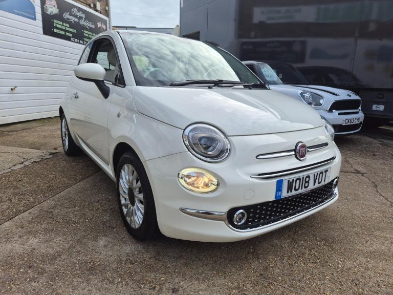 2018 Fiat 500 1.2 Lounge Hatchback 3dr Petrol Manual Euro 6 (s/s) (69 bhp)
