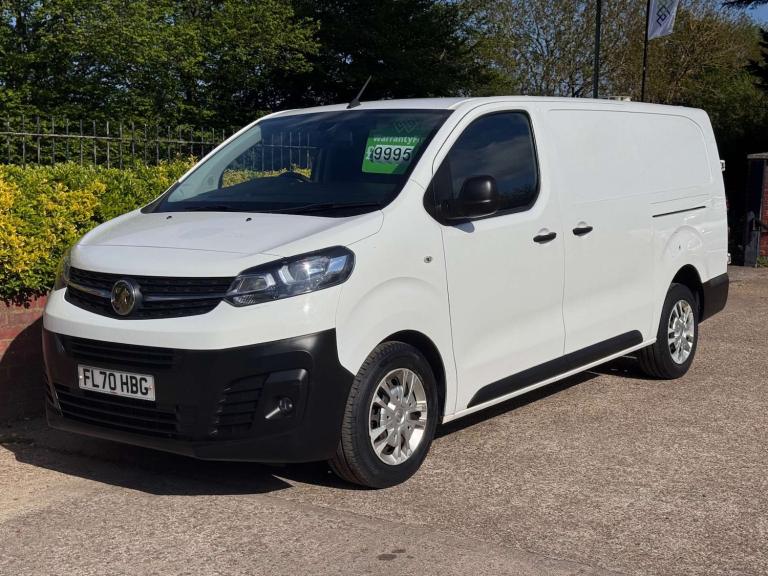 2020 Vauxhall Vivaro 2.0 Vivaro 3100 Dynamic S/S Panel Van Diesel Manual
