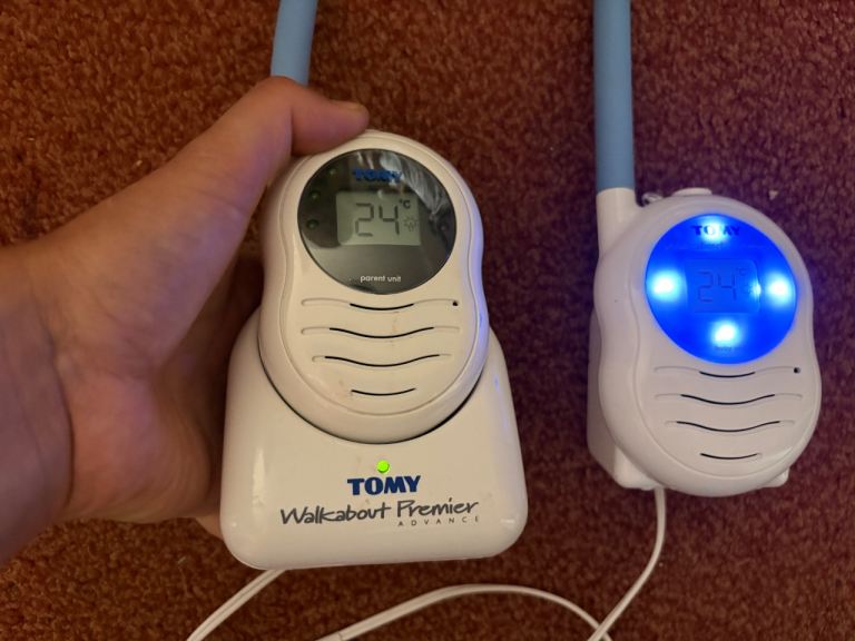 Tomy Walkabout Premier Advance Baby Monitor - Good Condition