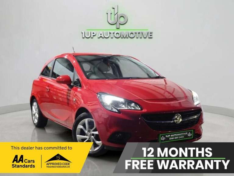 2016 Vauxhall Corsa 1.4 ecoFLEX Energy 3dr [AC] HATCHBACK PETROL Manual