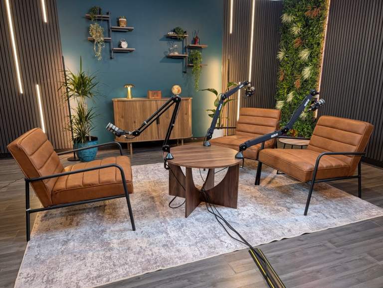 Podcast Studio for Hire - Manchester