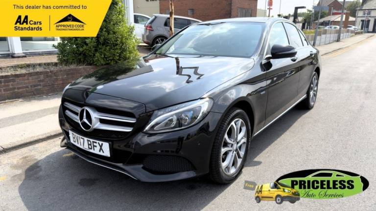 2017 17 MERCEDES-BENZ C-CLASS 2.0 C350E 6.4KWH SPORT (PREMIUM) SALOON 4DR PETROL