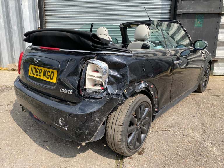 2019 68 REG MINI COOPER CONVERTIBLE 1.5 DAMAGED REPAIRABLE SALVAGE
