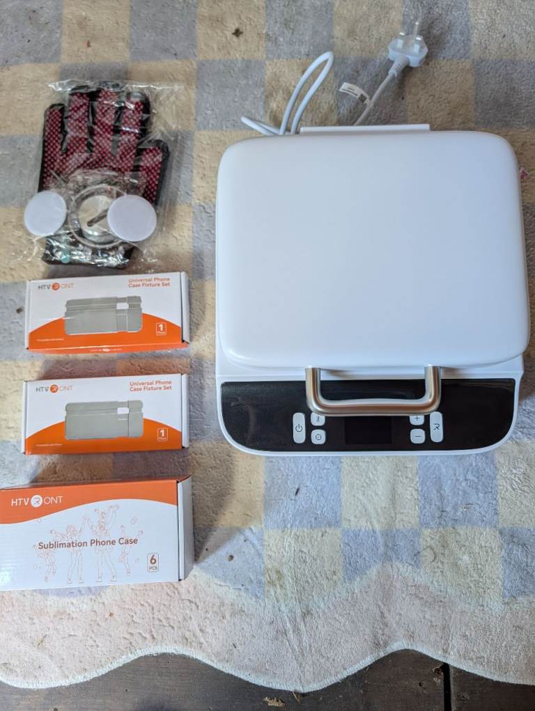 HTVRONT Auto Heat Press Machine - Start-Up Kit 