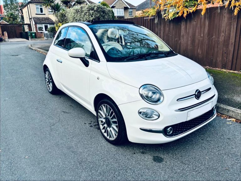 Fiat 500 Convertible 2018 FSH Petrol Manual Low Miles 
