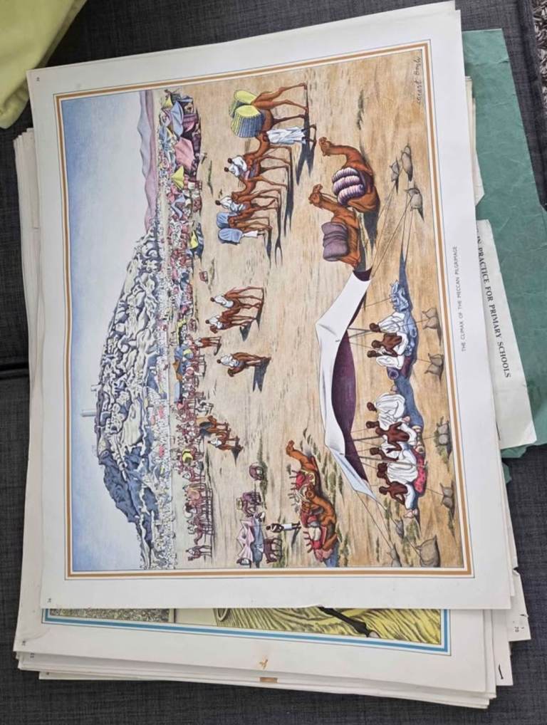 3 x 1960s Mcmillans teaching posters