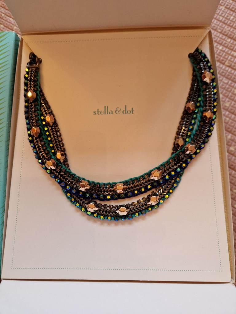 Stella & Dot beaded necklace