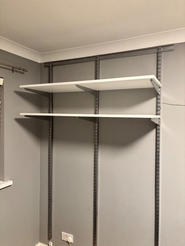 Tired of bulging shelfs? These shelfs are for 40kg