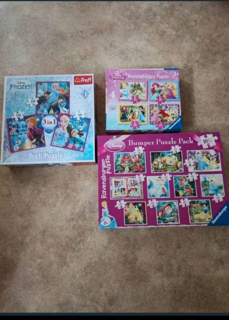 3 Disney puzzles