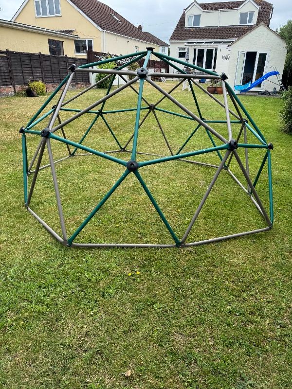 Climbing Frame and Tarpaulin