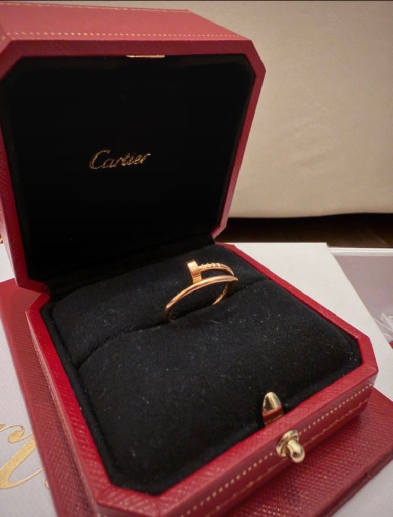 Cartier Juste un Clou Ring – Rose Gold – Size 53 (M½) – Full Set