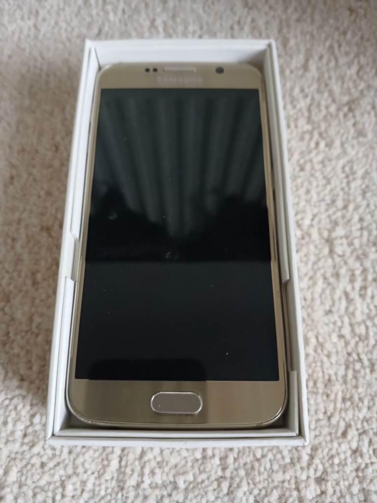 Samsung Galaxy S6 Gold – Good Condition, Boxed