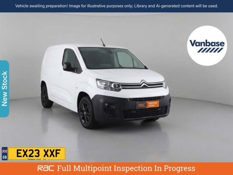 2023 Citroen Berlingo 1.5 BlueHDi 1000Kg Driver Ed 100ps 6 Speed [S/S] PANEL VAN DIESEL Manual