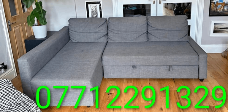 Corner sofa bed with storage can deliver 